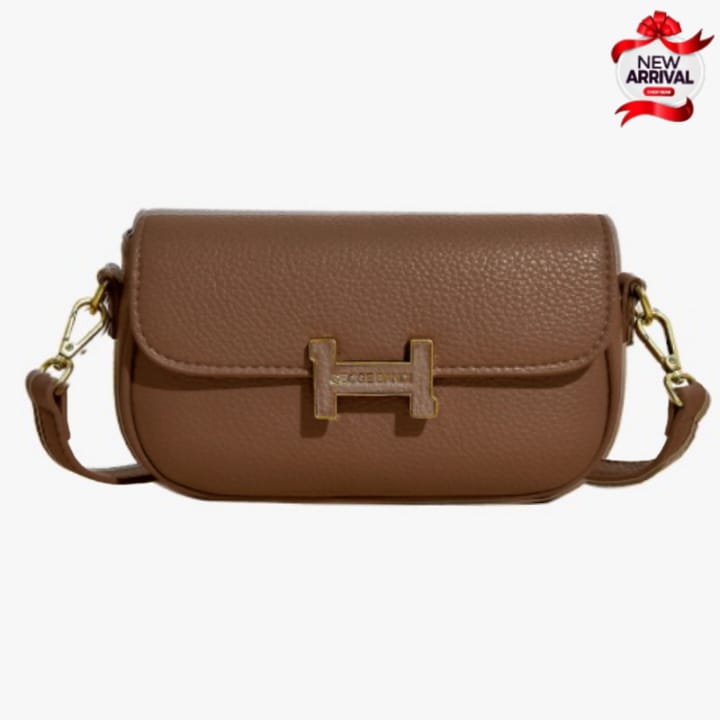 Premium Quality Imported Cross Body Bag for Girls (Brown 2)