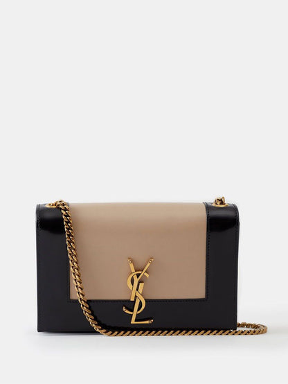 Saint Laurent Kate Small YSL Crossbody Bag  (Black 4)