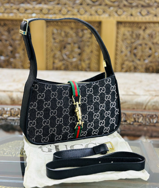 High-Quality GUCCI Shoulder Bag | Stylish & Versatile (black 2)