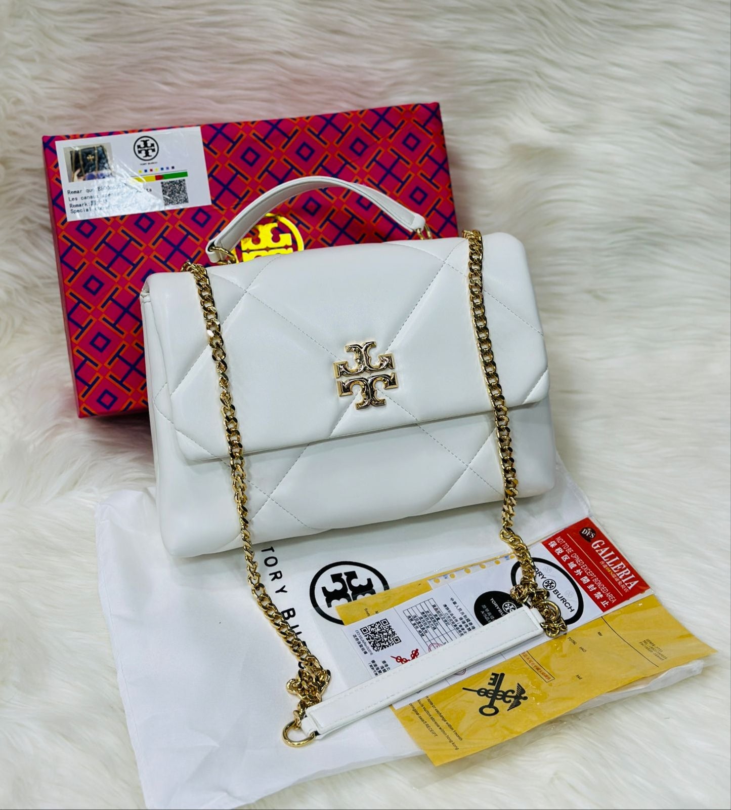 Tory Burch Kira Women's Bag on Clearance - Premium Quality (White)