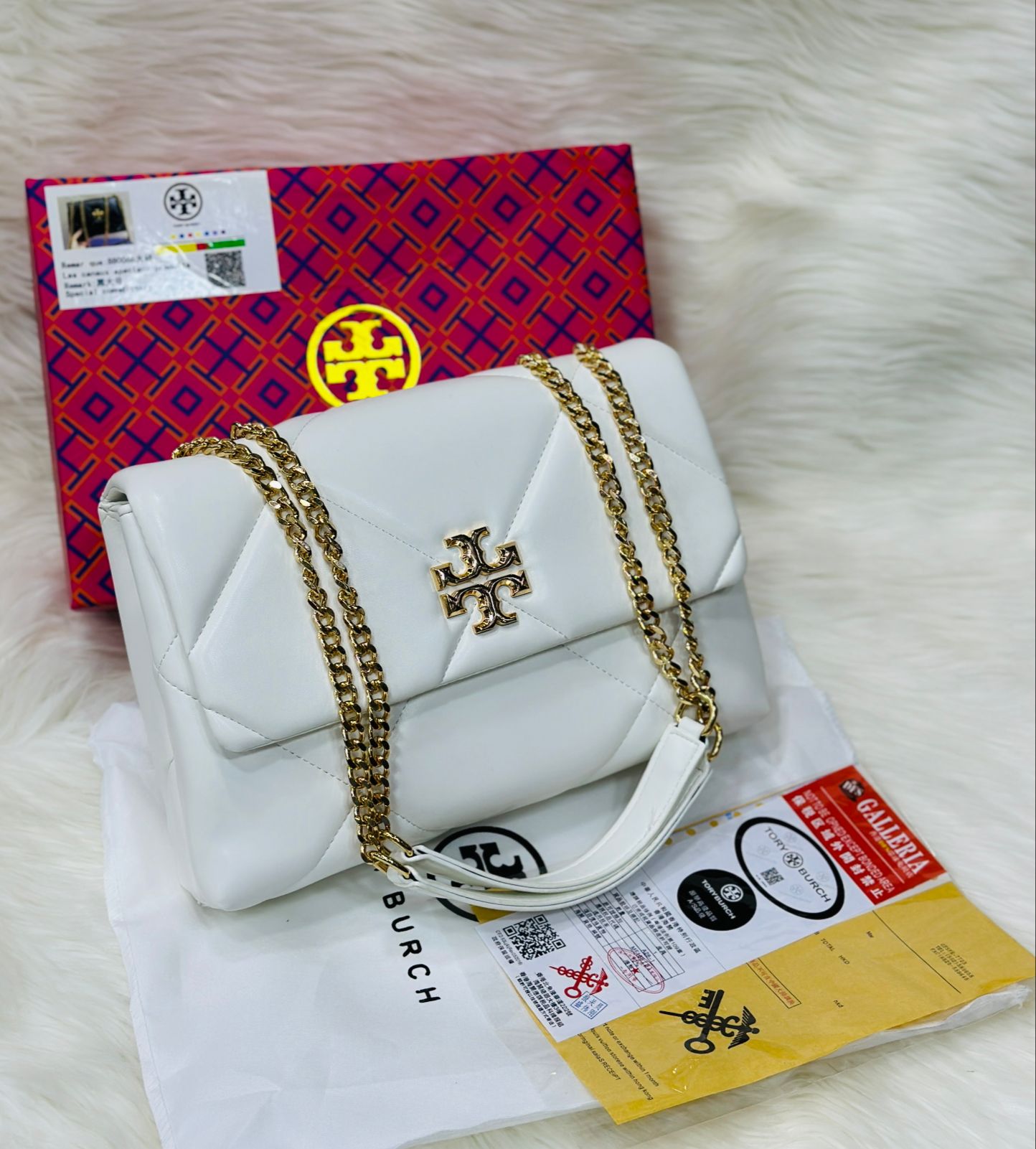 Tory Burch Kira Women's Bag on Clearance - Premium Quality (White)