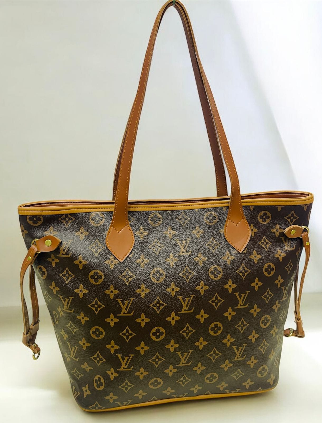 Louis Vuitton Tote Bag – Big Capacity & AAA Quality (Brown 1)