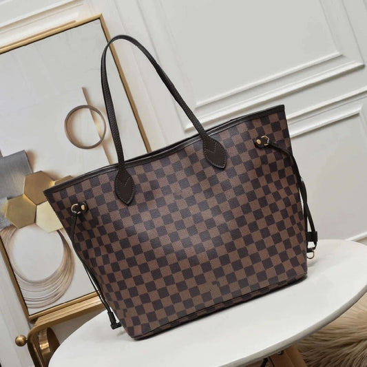 Louis Vuitton Tote Bag – Big Capacity & AAA Quality (Brown 3/Black)