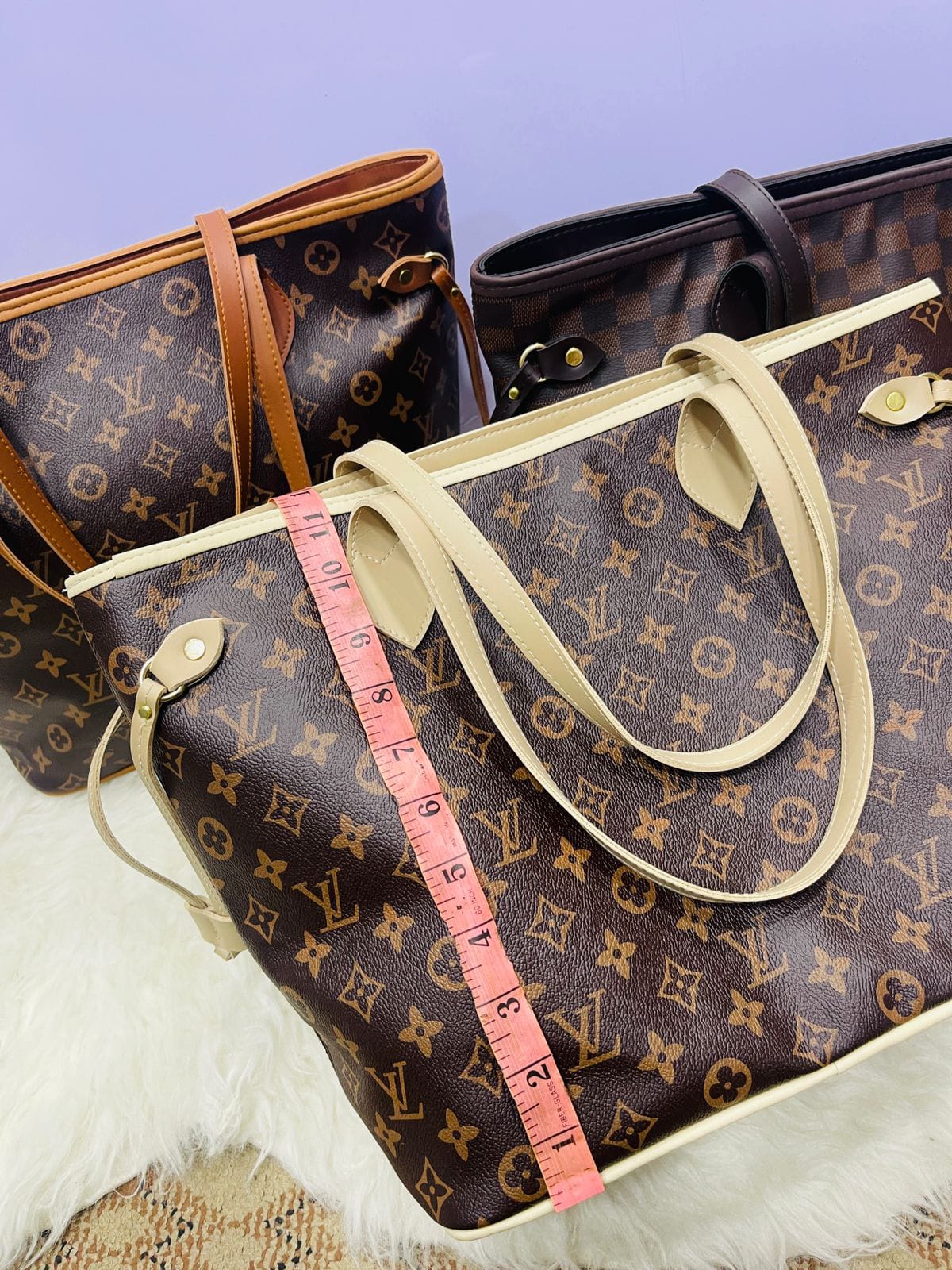 Louis Vuitton Tote Bag – Big Capacity & AAA Quality (Brown 2)