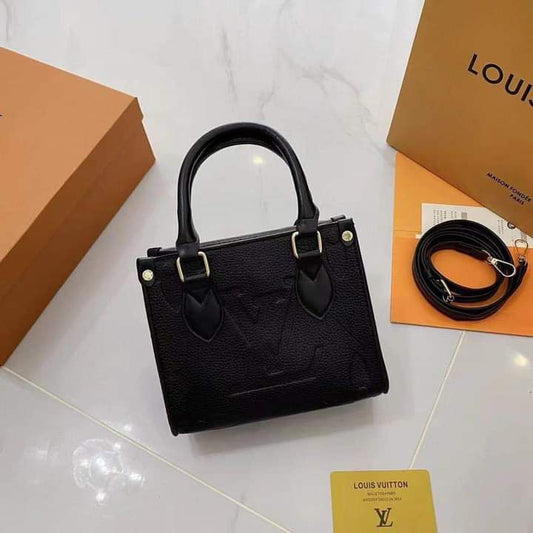 Louis Vuitton On the Go Women's Bag – Timeless Luxury and Versatility (Black)