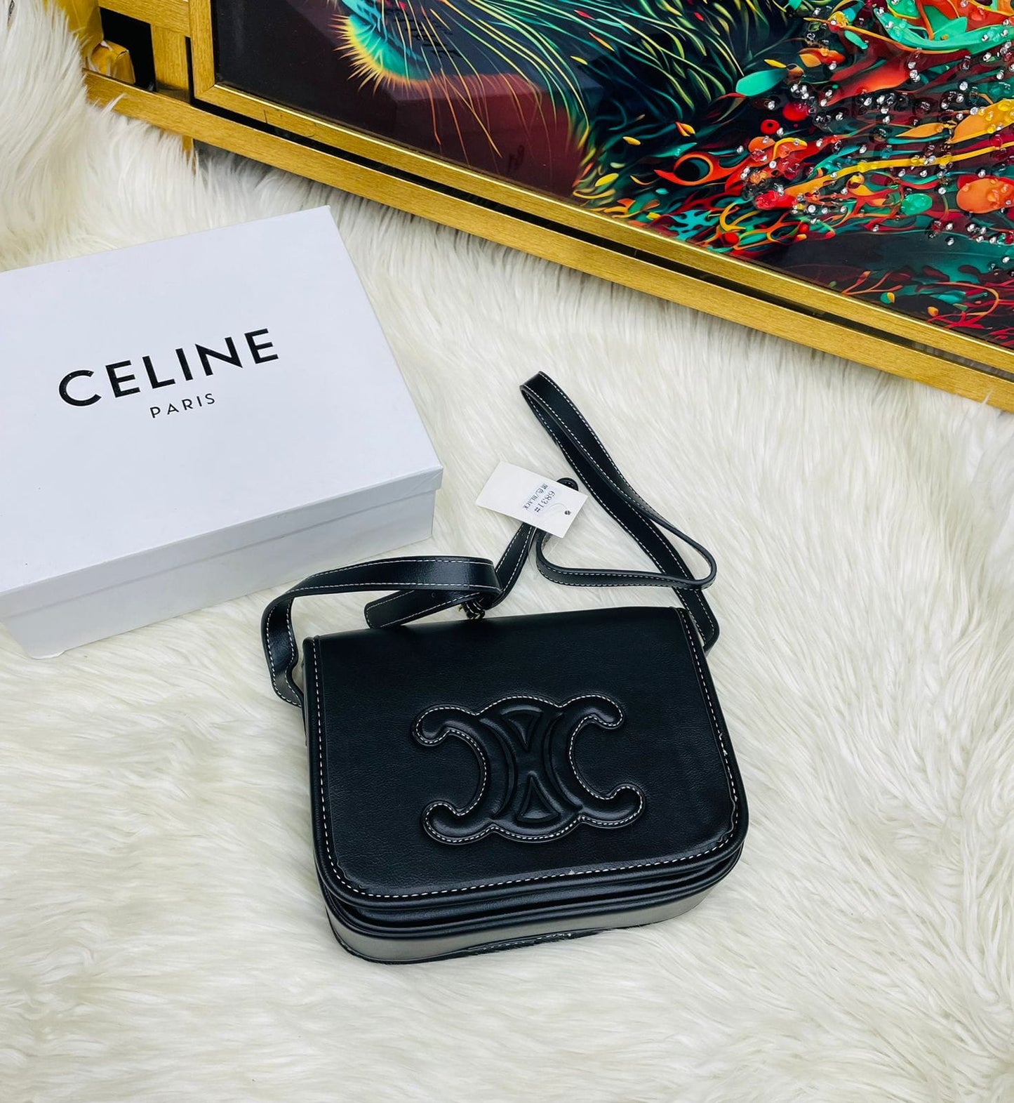 Celine mini Luxurious Handbag - Exquisite Style for Women (Black)