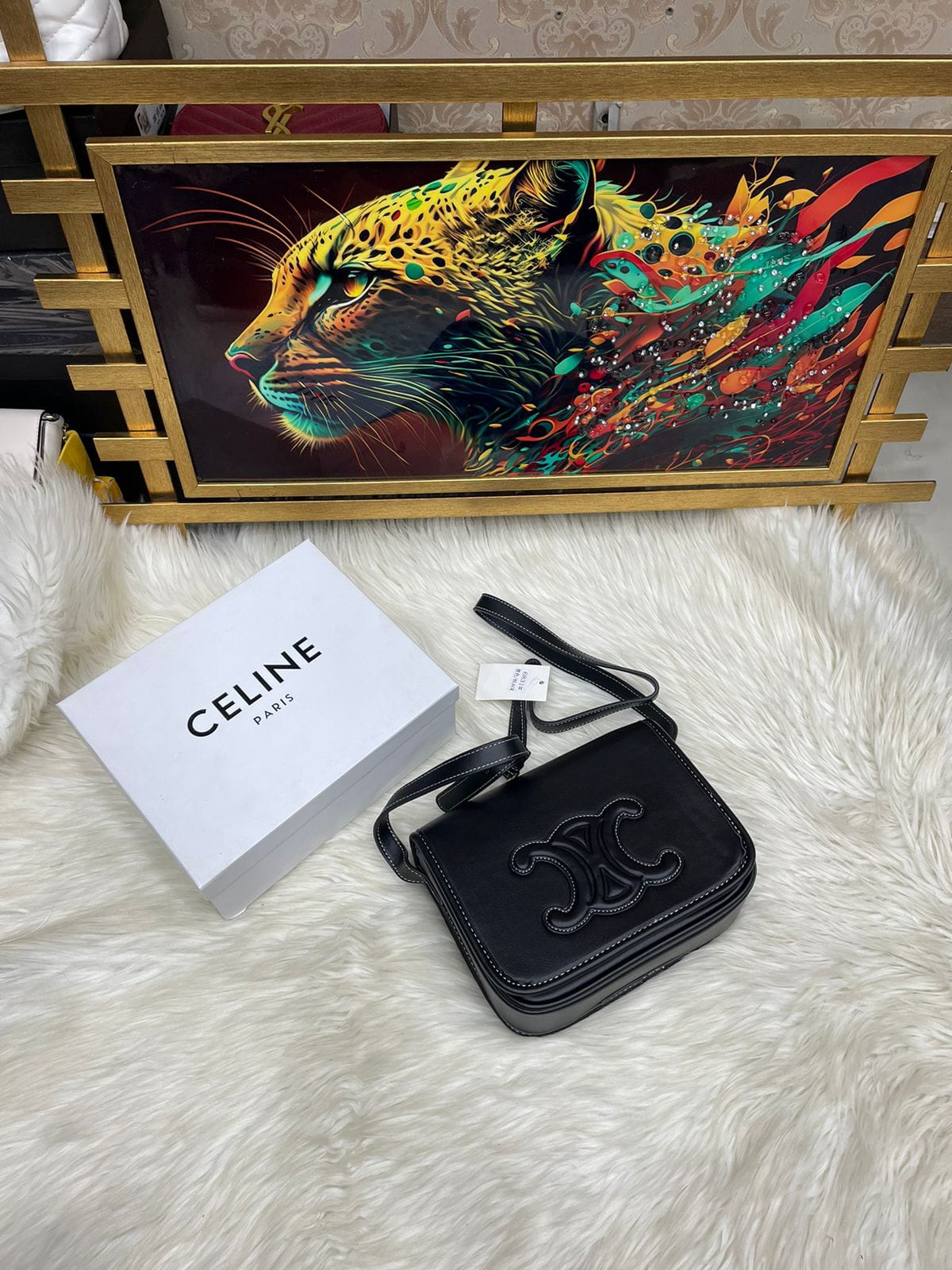 Celine mini Luxurious Handbag - Exquisite Style for Women (Black)