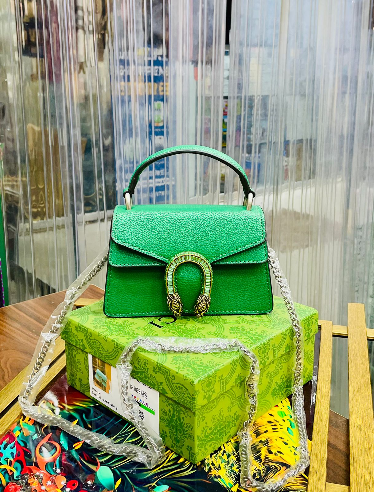 AAA Master Quality Gucci Dionysus Women's Bag - Exclusive Edition (Green)