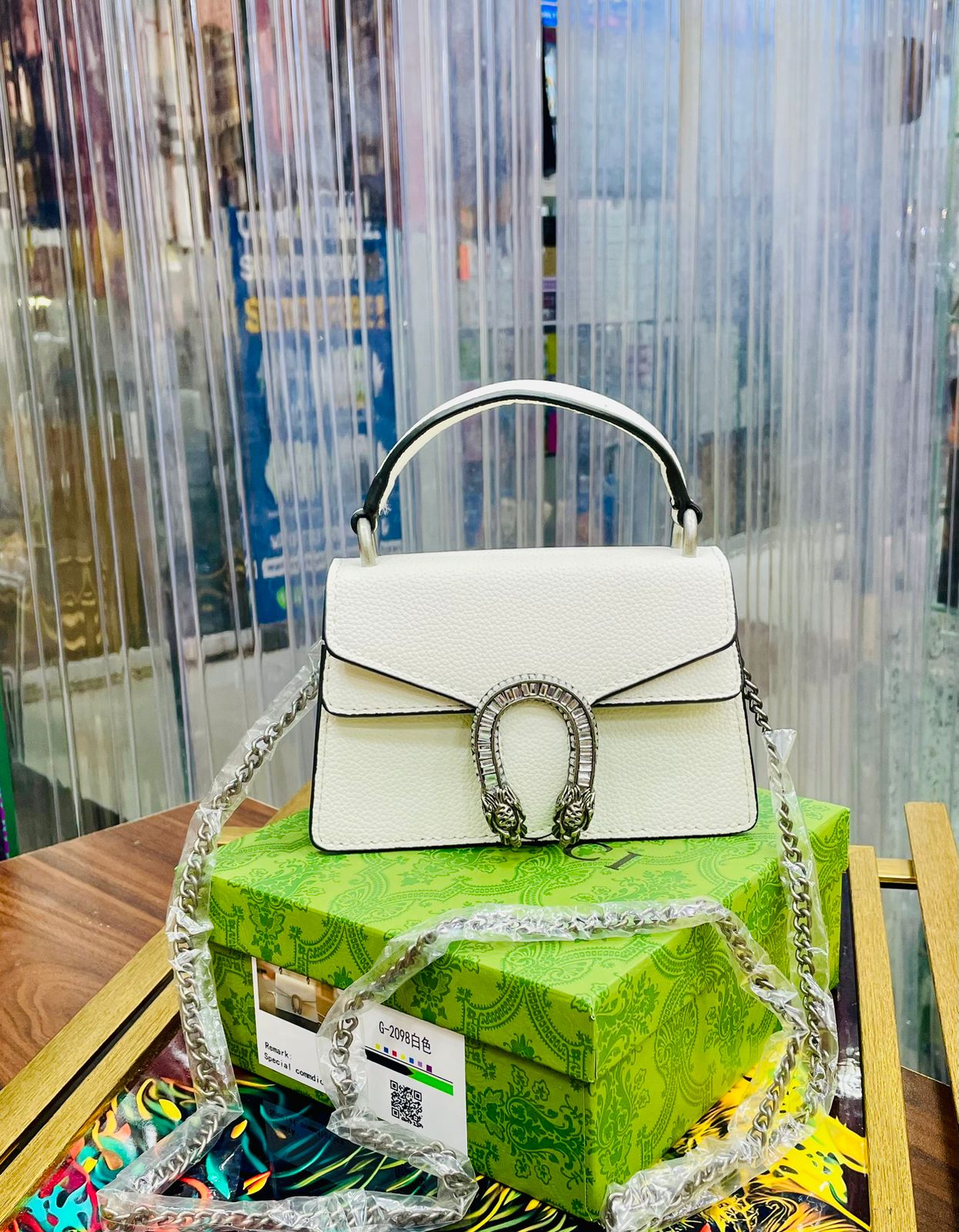 AAA Master Quality Gucci Dionysus Women's Bag - Exclusive Edition (White)