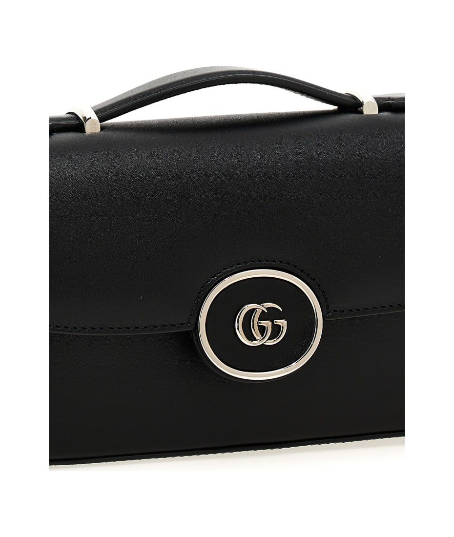 GUCCI Petite GG Mini Shoulder Bag (Black)