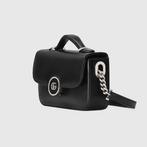 GUCCI Petite GG Mini Shoulder Bag (Black)