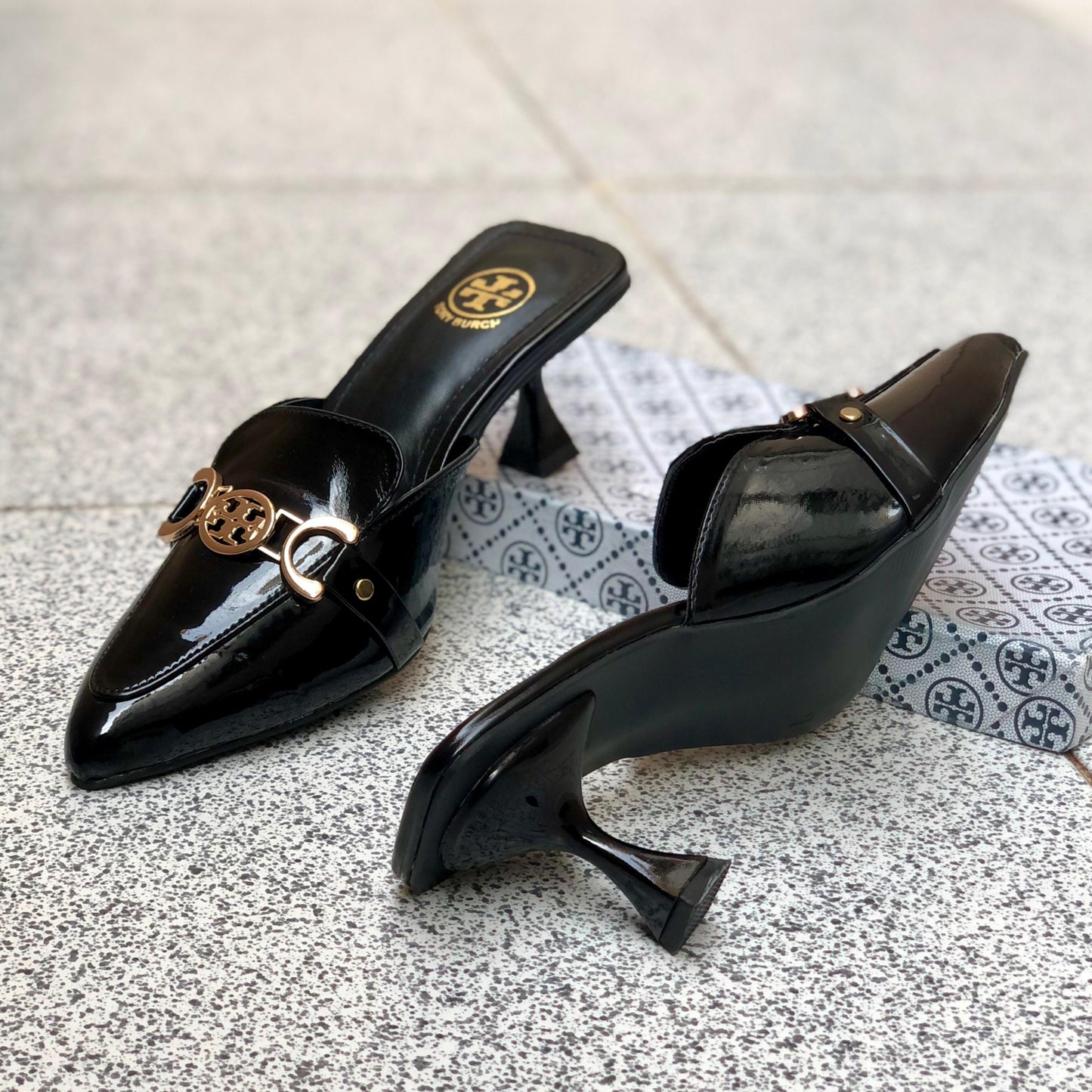 Tory Burch Heel – Premium Women’s Footwear  (Black)