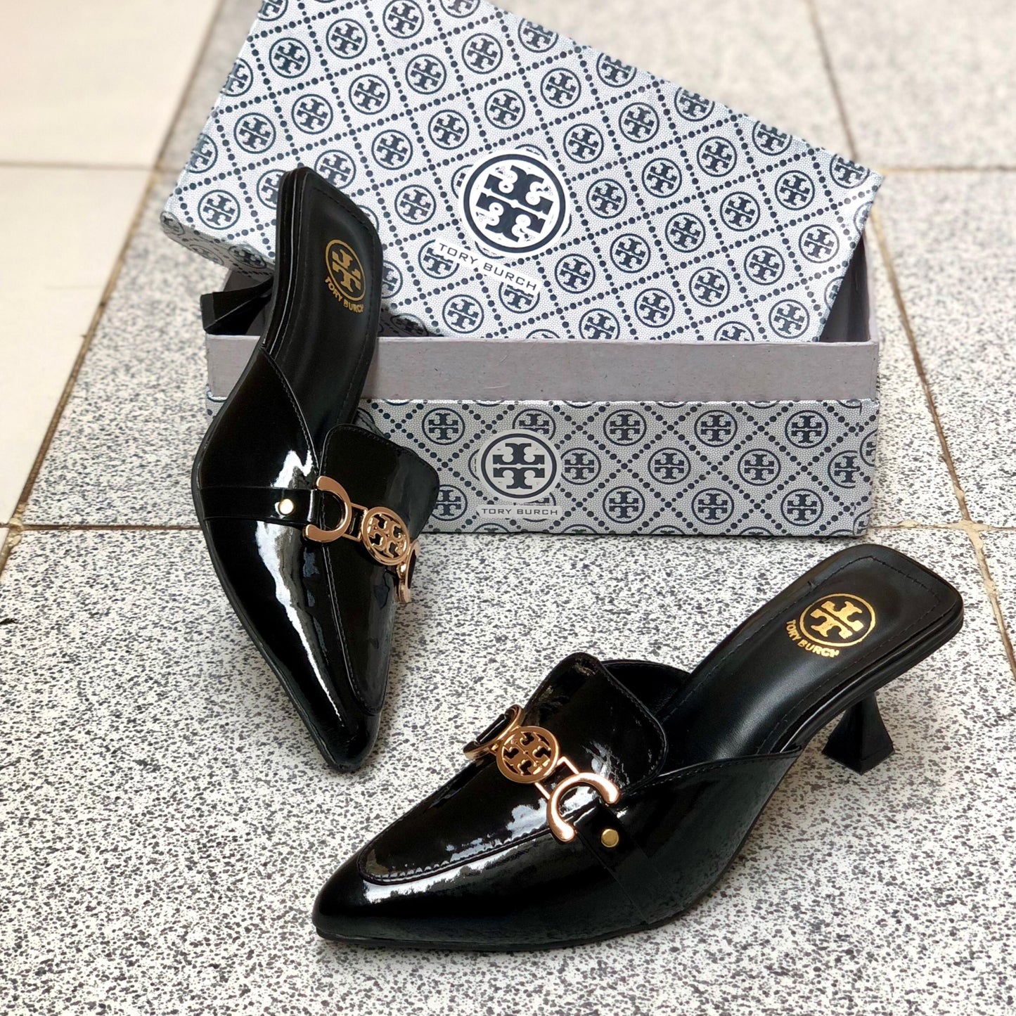 Tory Burch Heel – Premium Women’s Footwear  (Black)