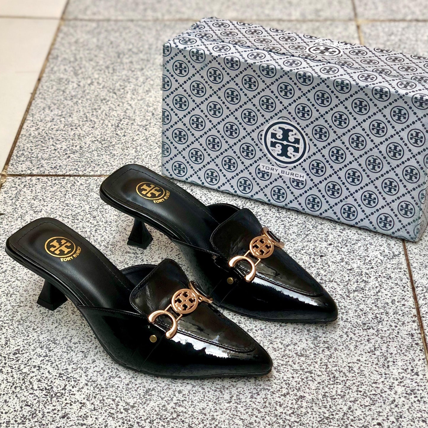 Tory Burch Heel – Premium Women’s Footwear  (Black)