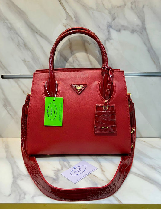 Premium Quality Prada Handbag (red)