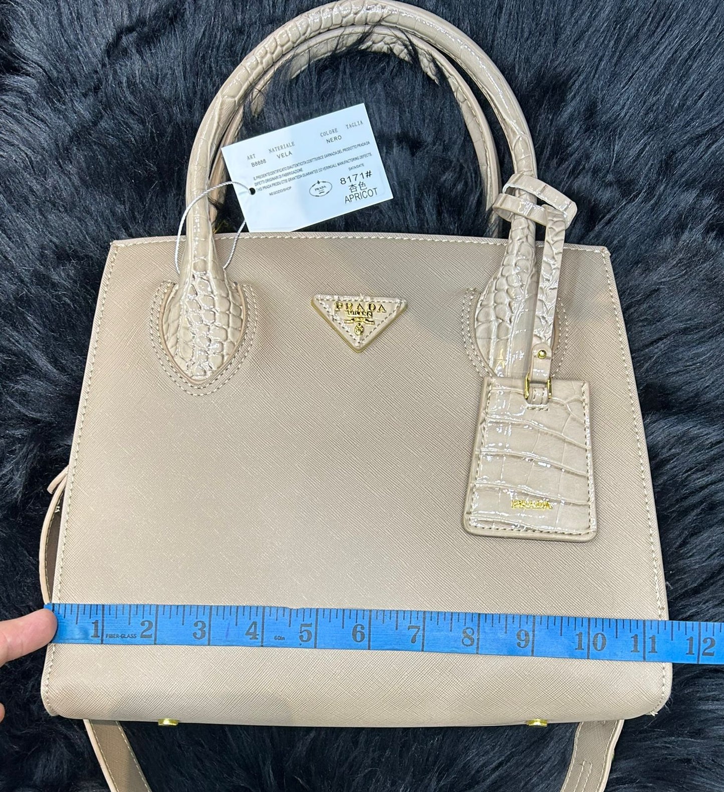 Premium Quality Prada Handbag (brown 1)