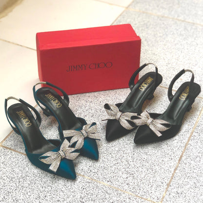 Jimmy Choo Heels 👠 – Elegant Women’s Footwear (blue)