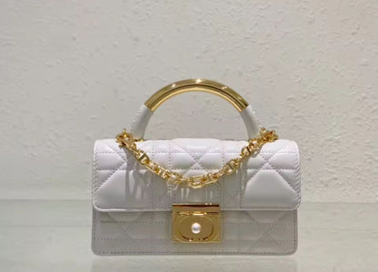 DIOR Mini Dior Ange Bag (white)