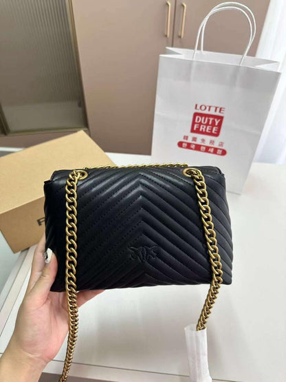 Pinko High-Quality Crossbody Bag (black)