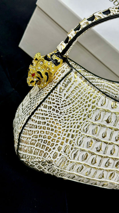 Roberto Cavalli High-Quality Crossbody Bag (white)