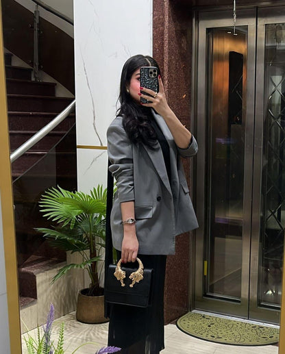 Roberto Cavalli Handbag (black/gold)