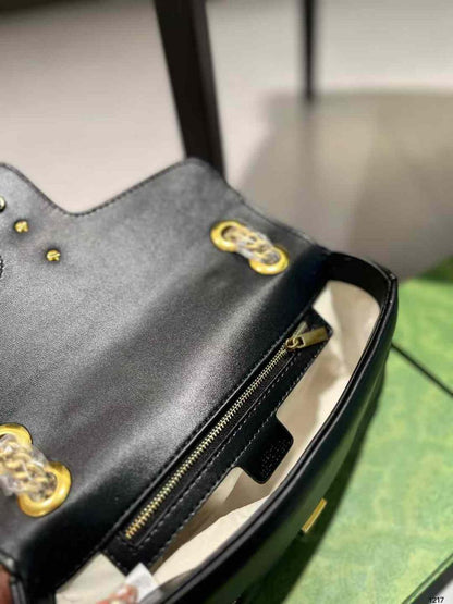 Gucci Marmont Crossbody Bag (black)