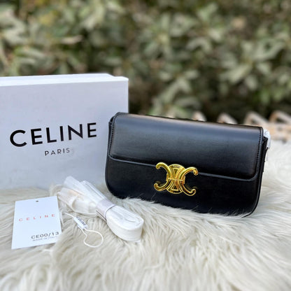 CELINE Crossbody Bag (black/gold)