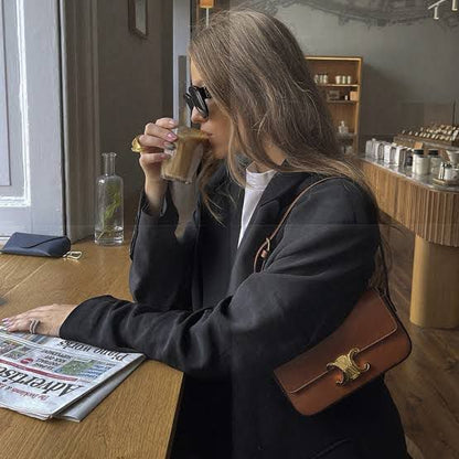 CELINE Crossbody Bag (gold/brown)