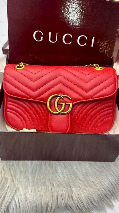 Premium GUCCI Marmont Women Bag (Red)