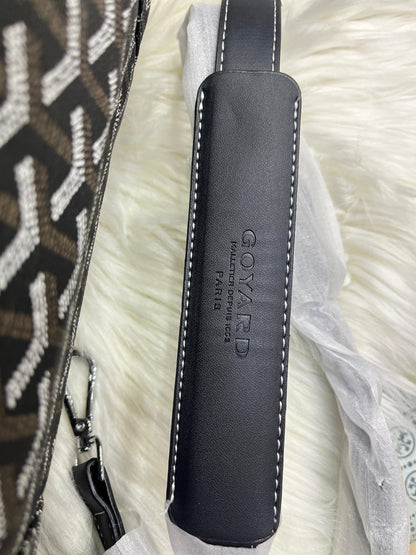 GOYARD Print Coated Canvas Boeing 55 Travel Bag (Green)