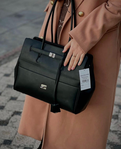 BALENCIAGA Bel Air Carry Bag (Black)