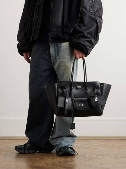 BALENCIAGA Bel Air Carry Bag (Black)