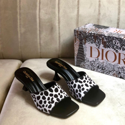 Christian Dior Heel (black/white)