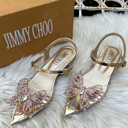 Jimmy Choo Slippers (gold)
