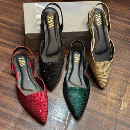 Zara Stone Flat (Gold)