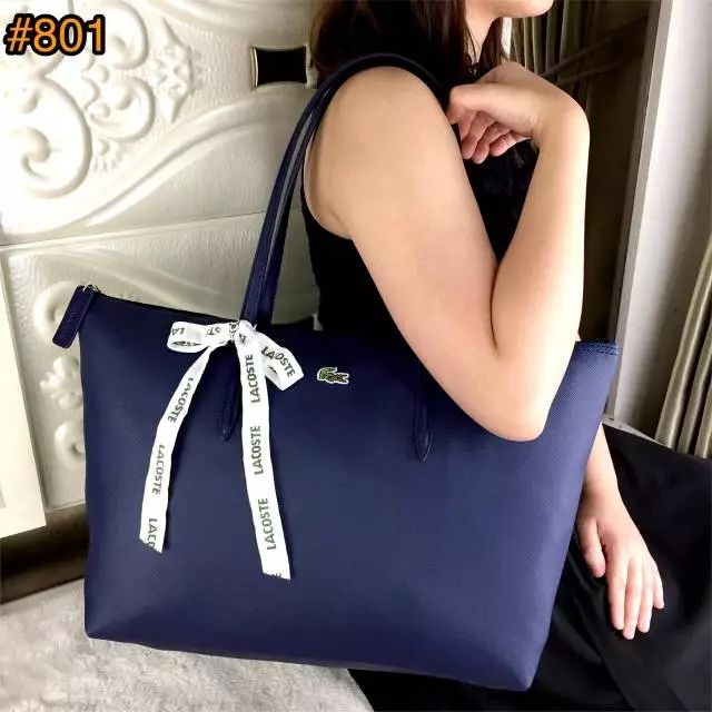 LACOSTE Tote Bag – Premium Women Bag (Blue)