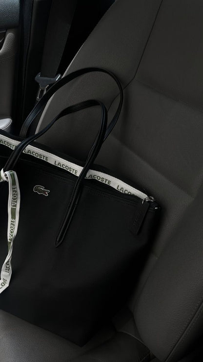 LACOSTE Tote Bag – Premium Women Bag (Black)