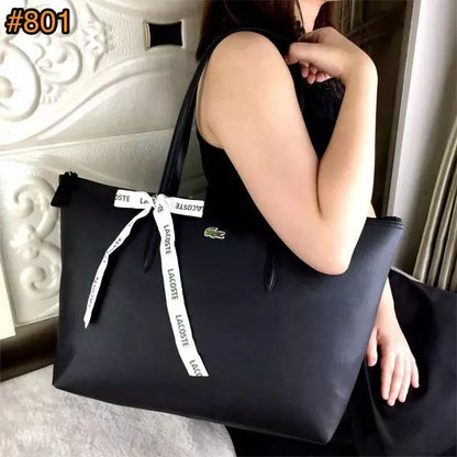 LACOSTE Tote Bag – Premium Women Bag (Black)