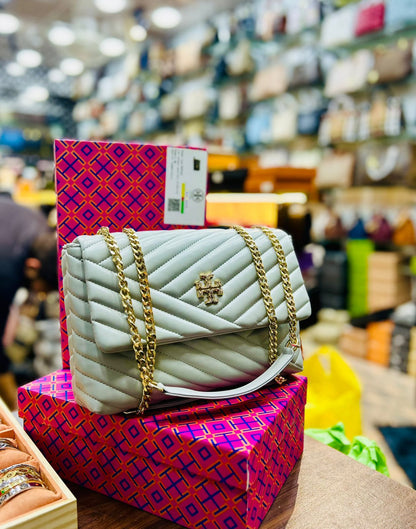 Tory Burch Large Size Handbag – Premium Quality (Green)