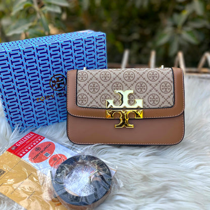 Tory Burch Crossbody Bag – Premium Quality Women's Bag (Brown)