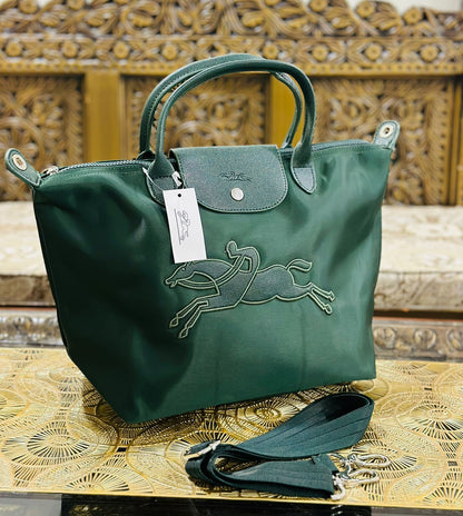 Longchamp Tote Bag – Premium Women's Bag (Green)
