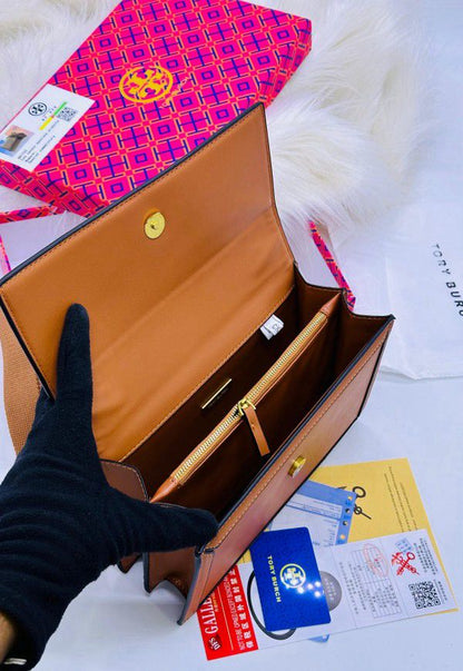 Tory Burch Handbag – Premium Women Bag (Brown)