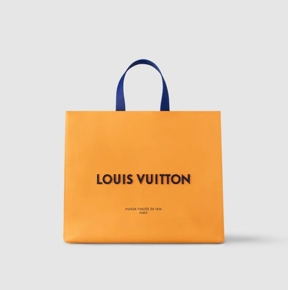 LOUIS VUITTON – Women Shopper Tote MM Bag Premium Quality (Orange)