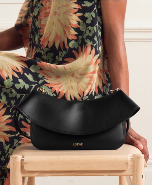 L-O-E-W-E Ola Medium Shoulder Women Bag – Modern Luxe Edition (Black)