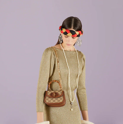 Gucci Bamboo 1947 Crystals Mini Bag – Luxury in Every Detail