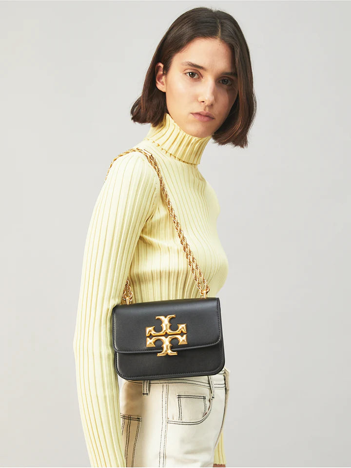 TORY BURCH – Classic Convertible Shoulder Bag (Black)