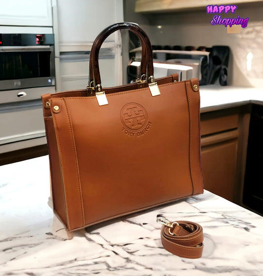 Tory Burch Premium Quality Women's Shoulder Bag | Stylish & Unique Design (Brown)