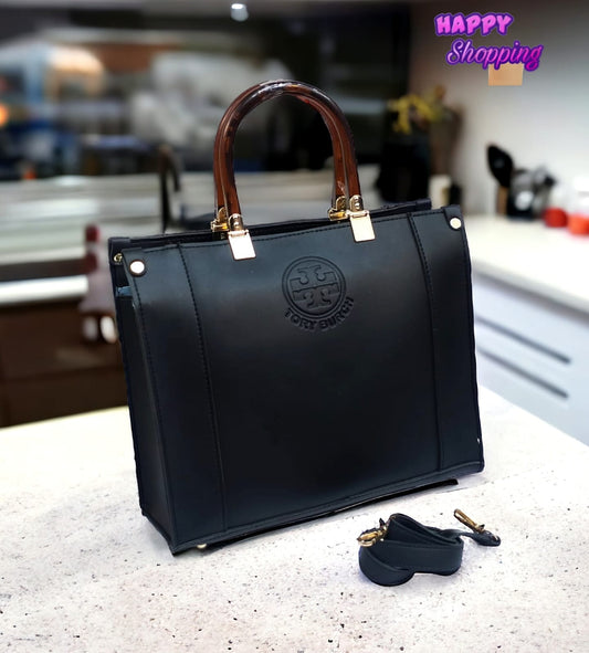 Tory Burch Premium Quality Women's Shoulder Bag | Stylish & Unique Design (Black)