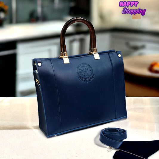 Tory Burch Premium Quality Women's Shoulder Bag | Stylish & Unique Design (Blue)