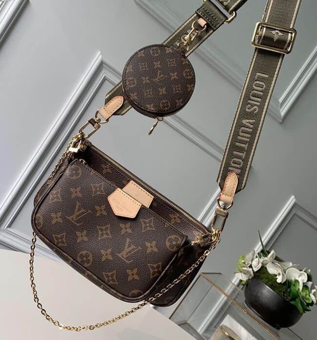 Louis Vuitton Women's Multi Pochette Accessoires Bag (Brown)